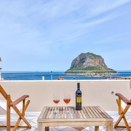 Monemvasia Modern Flat With Panoramic Sea View Εξωτερικό φωτογραφία